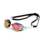 Arena Cobra Edge Swipe racing goggles | Hong Kong | Violet/White/Black | Mirror