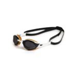 Arena Cobra Edge Swipe Racing Goggles | Hong Kong | Smoke/White/Gold